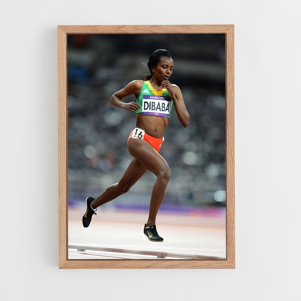 Poster En Piste Vers La Victoire – affiche Athlétisme (vue 4)